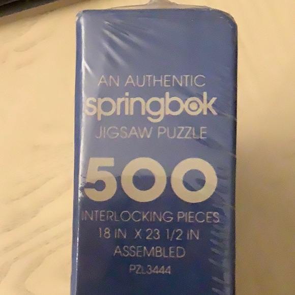 NWT NORMAN ROCKWELL “THE CHECKERS GAME - APRIL FOOL’S COVER” 500 PIECE PUZZLE - Picture 3 of 5